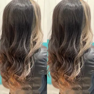 ロング カラー Snaly カラー特化ページのヘアスタイル