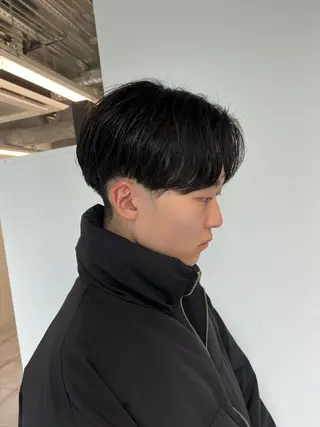 ショート パーマ メンズ 🏆メンズヘア特化 🥇代表りんぺーのヘアスタイル