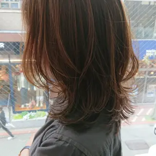 ミディアム ヘアアレンジ ナカシマ  アユミのヘアスタイル