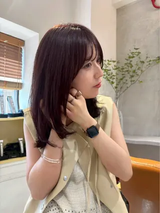 カラー 似合わせ🕰️銀座 /Kaoruko🌱のヘアスタイル