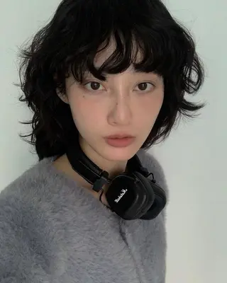 パーマ knock所属・knock　國友 華乃のヘアスタイル