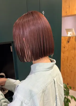 ショート sea by luvismけやき通り2号店所属・ボブ/ショート/ 縮毛矯正/岸本恭明のヘアスタイル