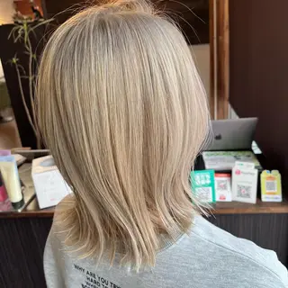 ミディアム Glanz hair所属・Glanz hair 坂牛匠のヘアスタイル