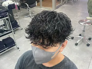 ミディアム パーマ 🔥メンズパーマ特化 🔥店長中村雄樹のヘアスタイル