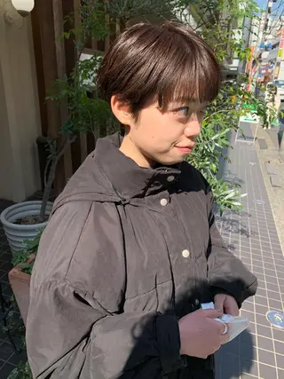 ショート カラー Genta @gegege75のヘアスタイル