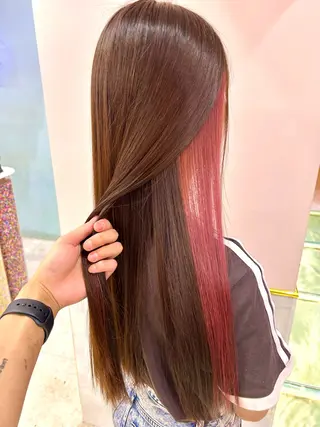 ロング カラー ブリーチ/ハイトーン 🌏💊RAINEのヘアスタイル