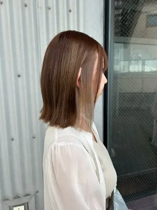 ミディアム カラー nodoka /艶カラー🪽のヘアスタイル