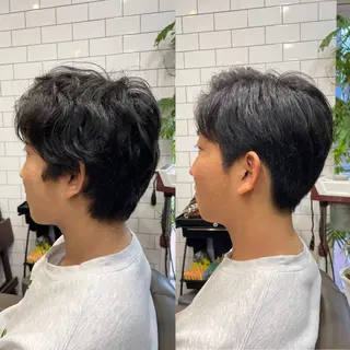 ショート メンズ トレサンパ所属・💈トレサンパ 💈金山駅✂︎愛実のヘアスタイル