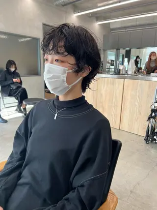 ショート パーマ sakoda shunkiのヘアスタイル