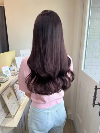 ロング カラー chika °ʚ🎀ɞ°.のヘアスタイル