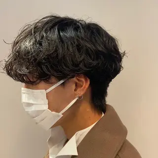 パーマ メンズ メンズ縮毛矯正 ♠️店長下平隼人のヘアスタイル