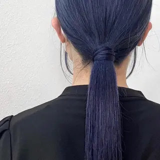 ロング カラー hair salon dot.tokyo color所属・MANAMI 🥀ウルフカットのヘアスタイル