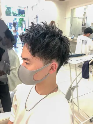 パーマ メンズ メンズパーマ特化 👑店長👑間宮👑のヘアスタイル