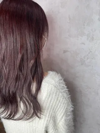 ロング かめい りなのヘアスタイル