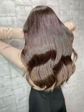 ロング カラー 今井 勝也のヘアスタイル