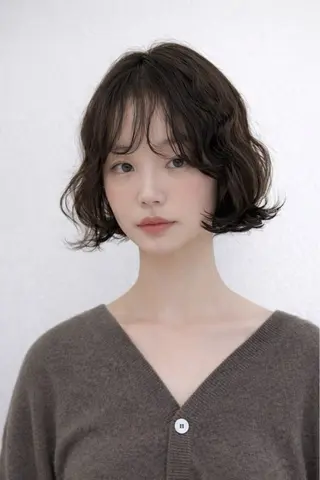 パーマ 本場韓国ヘア特化 아이비/Aibiのヘアスタイル