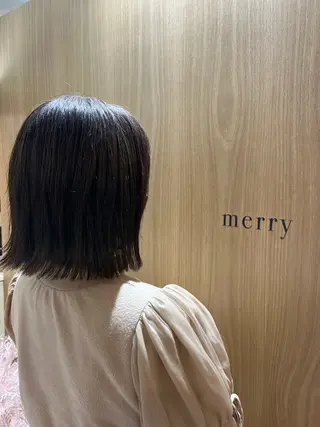 ミディアム 米田 佳史のヘアスタイル