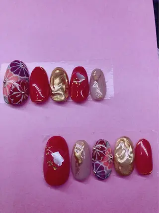 ネイル 中西 美羽のネイルデザイン