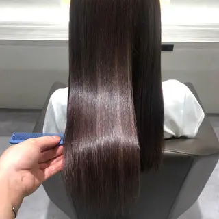 ロング カラー ムトウセイマ/艶髪 /艶ケアWブリーチのヘアスタイル