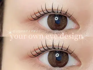 マツエク・マツパ PLATINUM DOLL ERIのマツエク・マツパデザイン