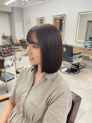 ミディアム little  横浜所属・🌷久保田 優🌷のヘアスタイル