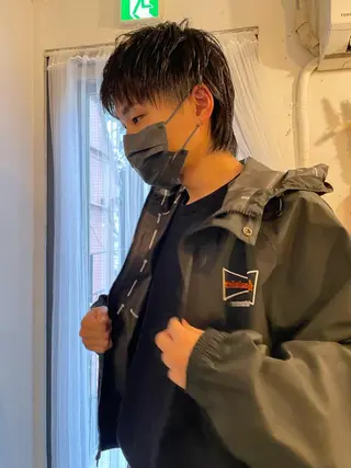 ショート メンズ 京都美容師 塩のヘアスタイル