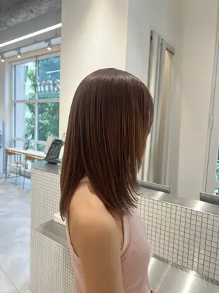 ミディアム アンアミ渋谷所属・Unami _koharuのヘアスタイル