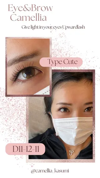 マツエク・マツパ CAMELLIA カメリアのマツエク・マツパデザイン