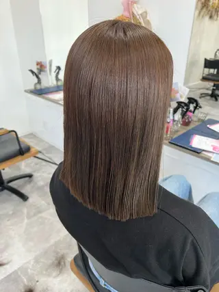 ミディアム 透明感/レイヤー💎 髪質改善/希美のヘアスタイル