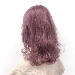 ロング カラー ヘアアレンジ 🤍💕ブリーチカラ ーAyaka💕🤍のヘアスタイル