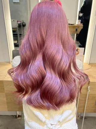 ロング カラー 韓国🇰🇷透明感 ERIのヘアスタイル