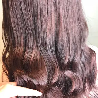 セミロング カラー knock【ノック】所属・烏丸韓国ヘア🇰🇷 ayaka🎀のヘアスタイル