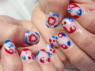 ネイル Nail Atelier IamI所属・アイアムアイ 大村磨衣のネイルデザイン