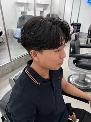 パーマ メンズ 土岐 仁/メンズ専門 パーマ特化美容師🌀のヘアスタイル