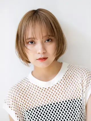 ミディアム カラー "オトナ髪”/ LAKA TOCCAのヘアスタイル