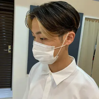 メンズ 【韓国風くびれヘア】 joule小木曽輝のヘアスタイル