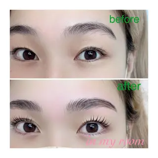 アイブロウ ☽𝘀𝗵𝗶 𝘀𝗵𝗶☽のマツエク・マツパデザイン