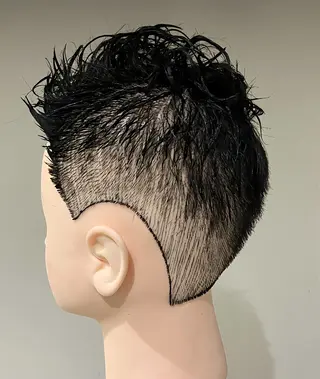 メンズ ウルフ・ハイレイヤー 🌟ナカノ・ユウヤのヘアスタイル