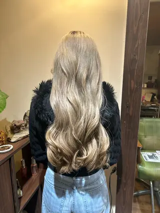 ロング カラー すずみ/カラーモデル /髪に優しいカラーのヘアスタイル