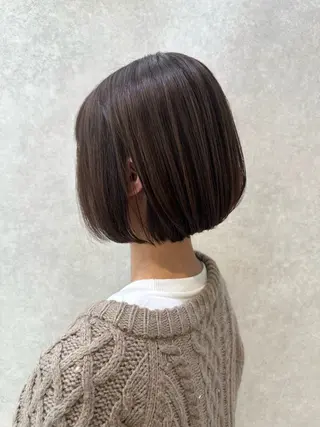 ミディアム 🔸縮毛矯正/髪質 改善カラー石崎🔸のヘアスタイル