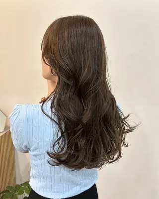 ロング ボブ/透明感カラー 🧸YUI❤️のヘアスタイル