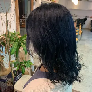 セミロング カラー ヘアアレンジ 山崎 澪 レイヤーカット/大宮のヘアスタイル