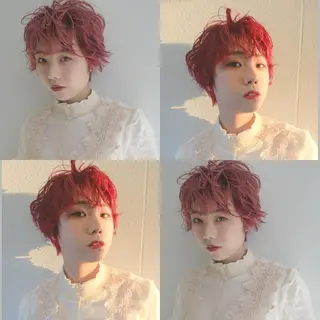 ショート カラー nambu-GARDEN所属・上田 昂雅のヘアスタイル