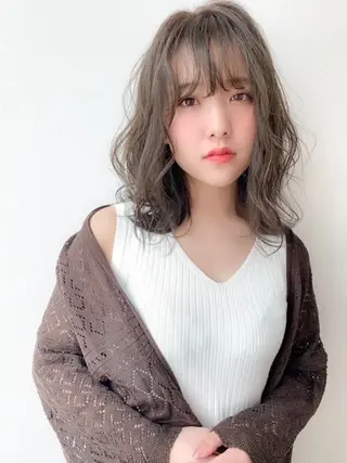カラー ミディアム 藤田 義剛のヘアスタイル