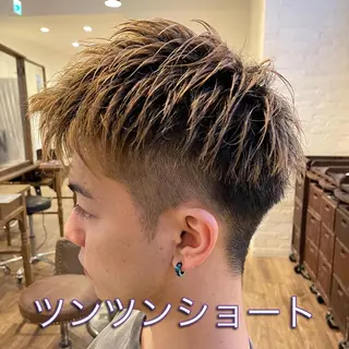 ショート 🔥メンズカット/ パーマ/西田有輝🔥のヘアスタイル