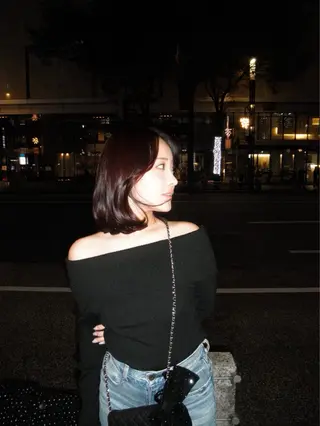 ショート カラー 柔らかブラウン/顔周 りレイヤー♡ユウシのヘアスタイル