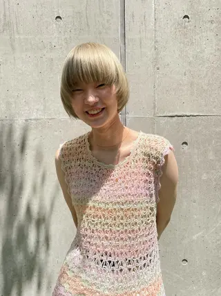 カラー wewe: momoeのヘアスタイル