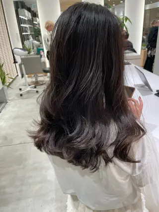 ロング パーマ 髪質改善＆美髪矯正 専門美容師:植原瑞樹のヘアスタイル