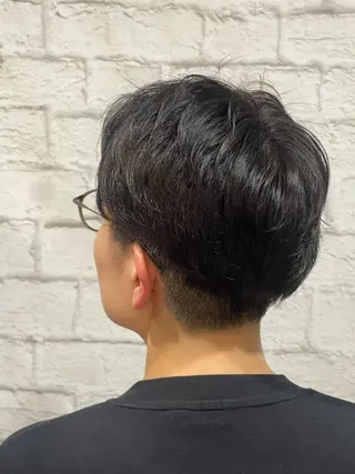 ミディアム メンズ 💈無料メンズカット 💈大岩暉弥のヘアスタイル