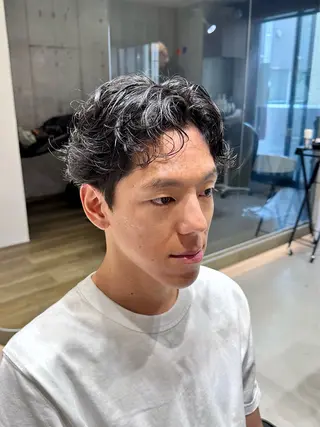 ショート パーマ メンズ ボブ、ショート 無料/はやとのヘアスタイル